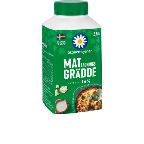 Matlagningsgrädde 13% 2,5dl Skånemejerier