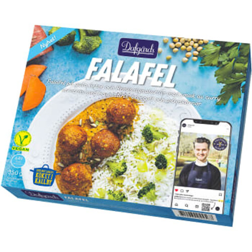 Falafel 350g Dafgård