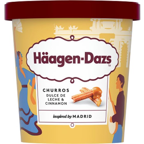 Glass Churros & Cinnamon 420ml Häagen Dazs
