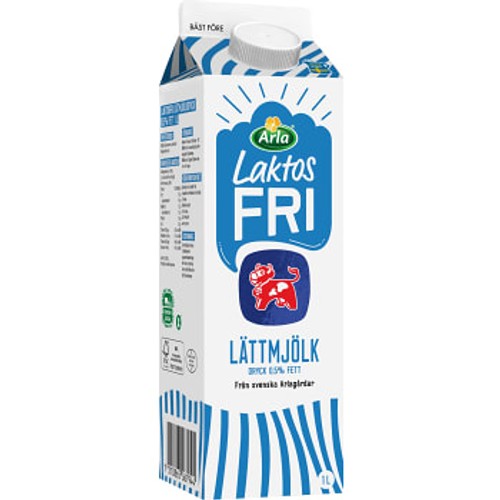 Lättmjölkdryck Laktosfri 0,5% 1l Arla Ko