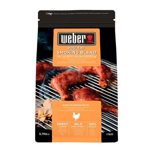 Rökspån Blend fågel 700g Weber