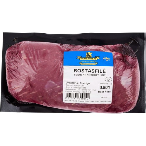 Rostasfilé ca 900g Närke kött