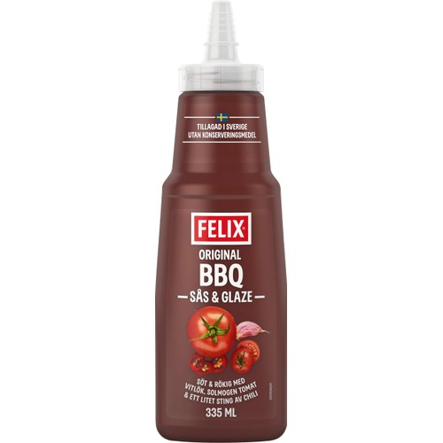 Sås BBQ Original 335ml Felix