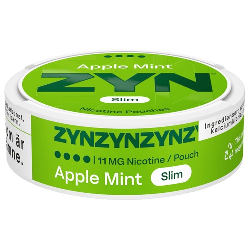 Apple Mint Slim S4 14.3 Gram Zyn