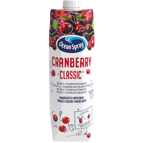 Tranbärsdryck Classic 1l Ocean Spray