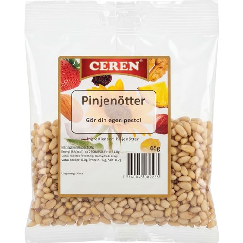 Pinjenötter 65g Ceren