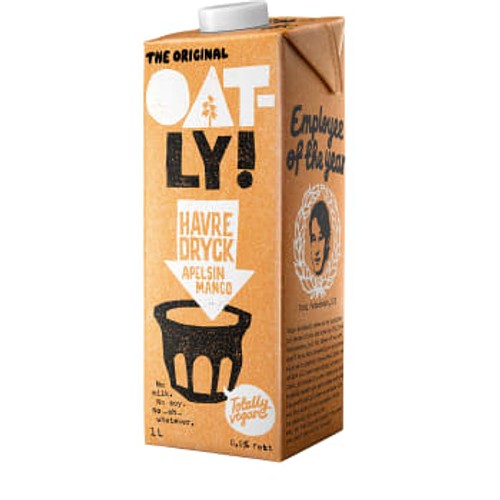 Havredryck Apelsin & mango 1l Oatly