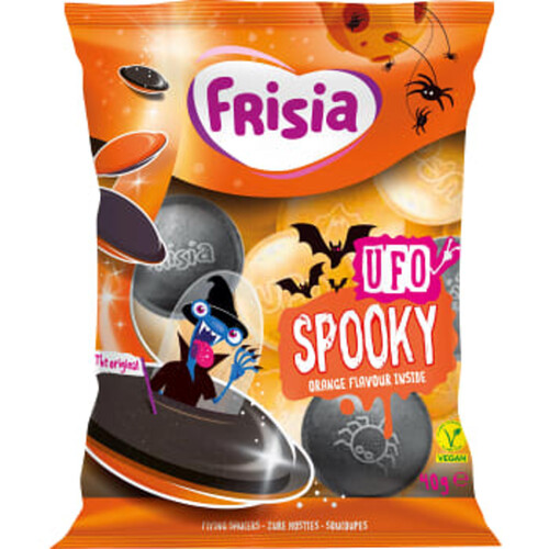 Halloweengodis Spooky Ufo Vegan 40g Frisia