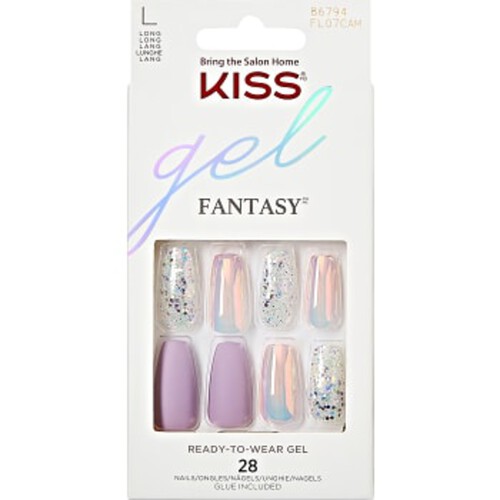 KS Gel Fantasy Nails Rainbow Rings 28st KISS
