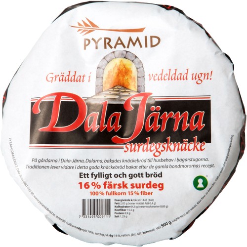 Dala Järna surdegsknäcke 500g Pyramid