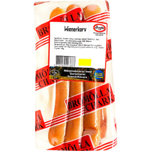 Wienerkorv ca 350g Bromölla Chark