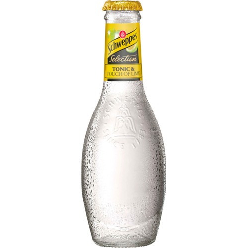 Drinmix Tonic & lime 20cl Schweppes Premium