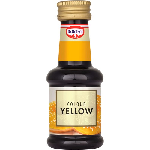 Hushållsfärg Gul 30ml Dr.Oetker
