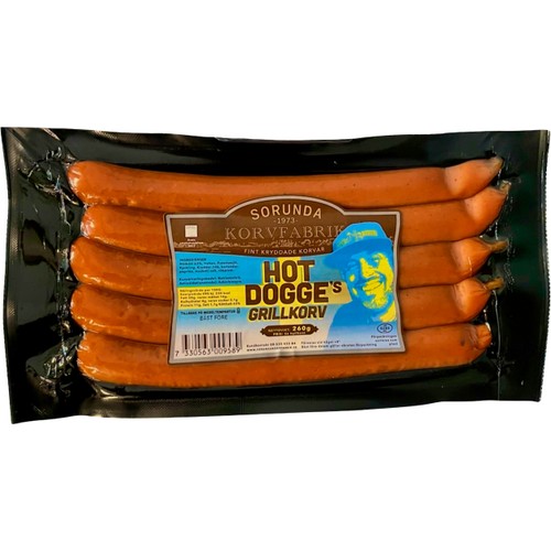 Grillkorv Nöt 260g Hot Dogges