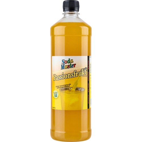 Läskkoncentrat Passionsfrukt 1l Soda Master