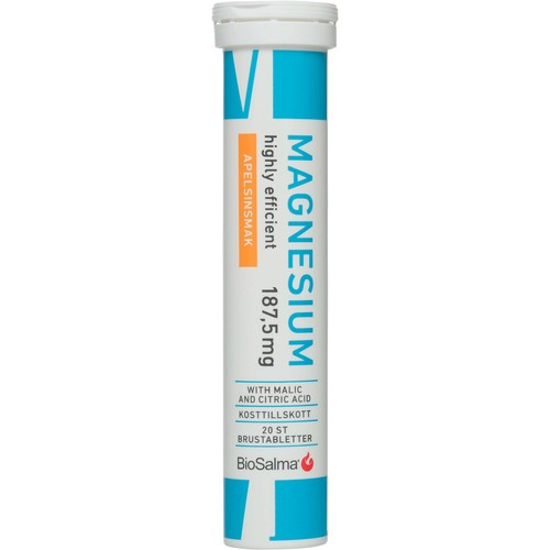 Magnesium brustablett apelsin 20-p BioSalma