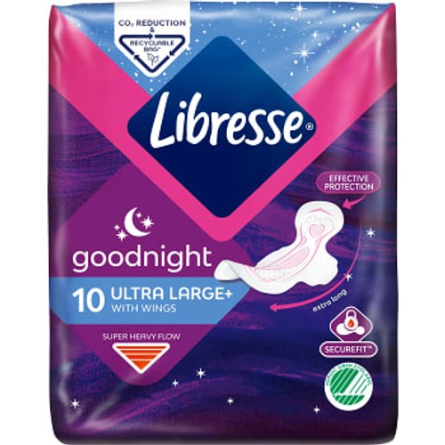 Bindor Ultra thin Goodnight 10-p Libresse