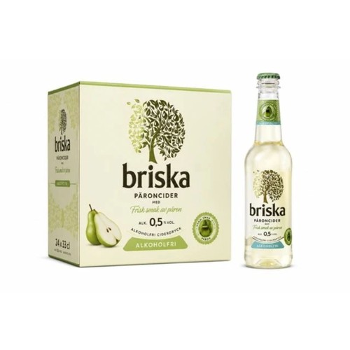 Briska Päron Alkoholfri Hel Låda