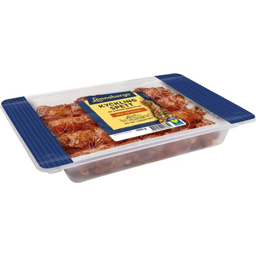 Kycklingspett BBQ 480g Lönneberga