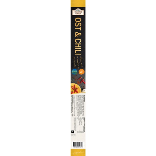 Ölkorv Ost och Chili 50g Charkuterifabriken