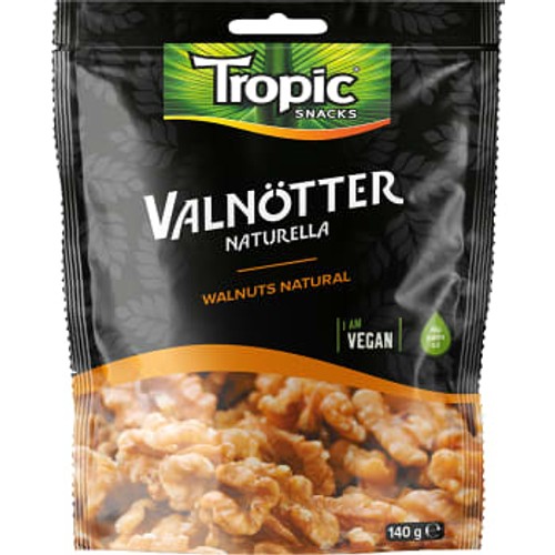 Valnötter Naturella 140g Tropic Snacks