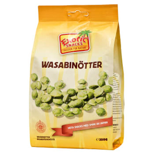 Wasabinötter 350g Exotic Snacks