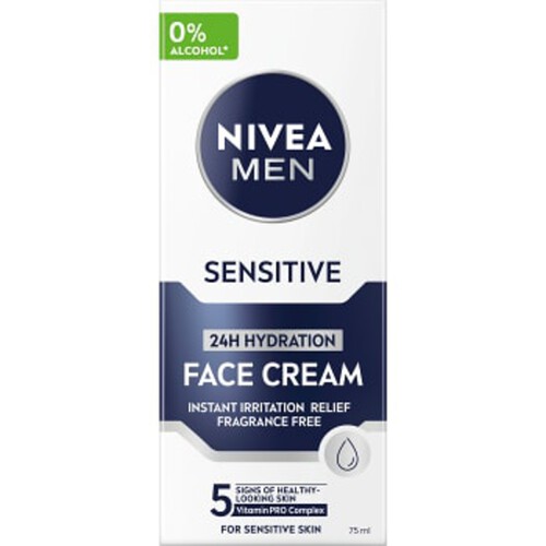 Ansiktskräm Sensitive Moisturiser Face Cream 75ml NIVEA MEN
