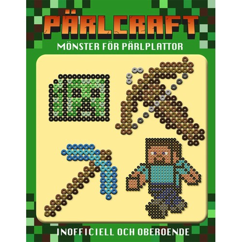 Pärlcraft : mönster för pärlplattor