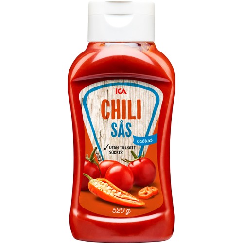 Chilisås Osötad 520g ICA