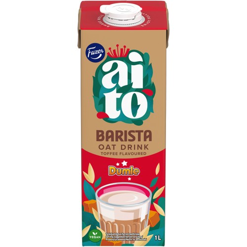 Havredryck Dumle Barista 1000ml Fazer Aito