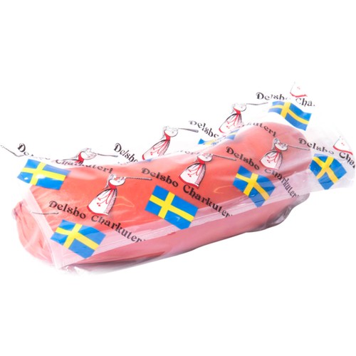 Korv Stintans Halvring Alspånsrökt 470g Delsbo Charkuteri