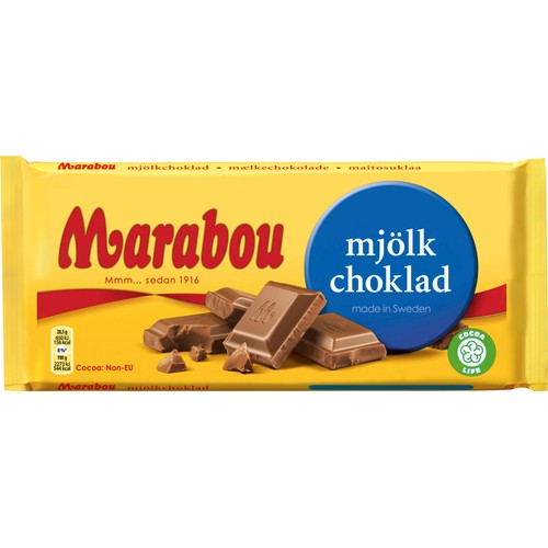 Mjölkchoklad 100g Marabou