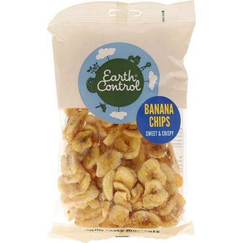 Bananchips Söt & Krispig 150g Earth Control