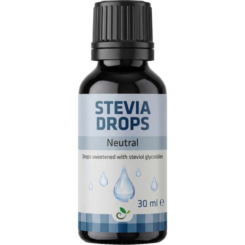 Sötningsmedel Stevia Drops Neutral 30ml Sukrin
