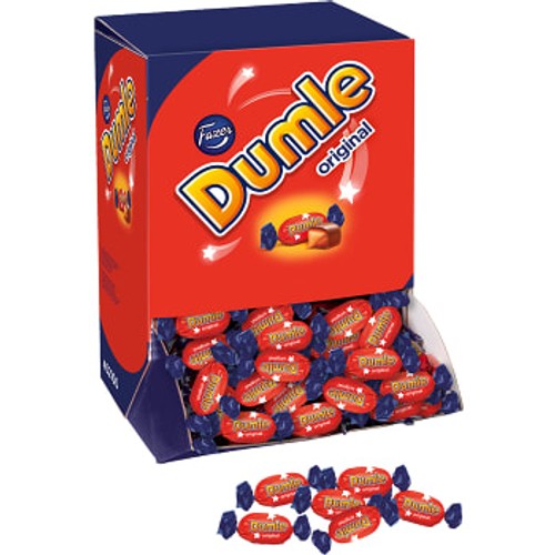 Godis Dumle Original Låda ca 3kg Fazer