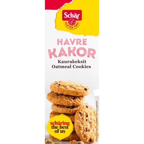 Havrekakor glutenfri 150g Schär