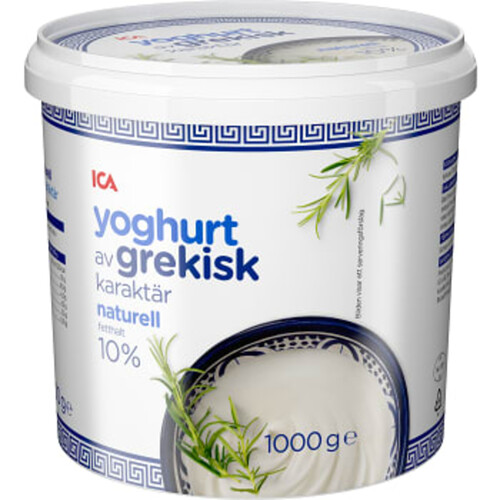 Grekisk Yoghurt 10% 1000g ICA