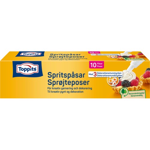 Spritspåse 10st Toppits