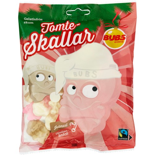 Tomteskallar 175g Bubs Godis