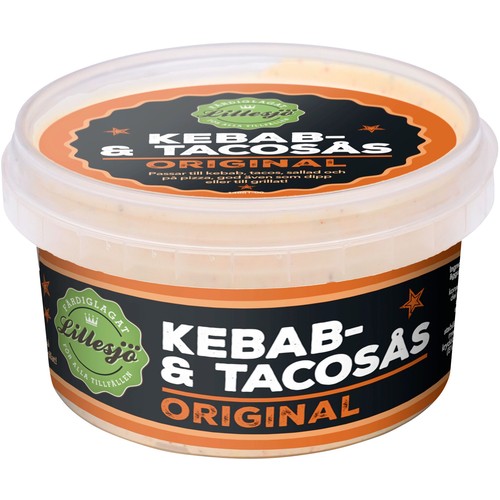 Kebab- & tacosås 200g Lillesjö