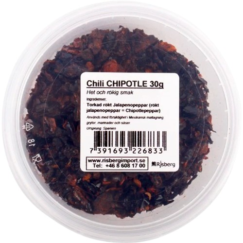 Chili Chipotlekrydda 30g Risberg