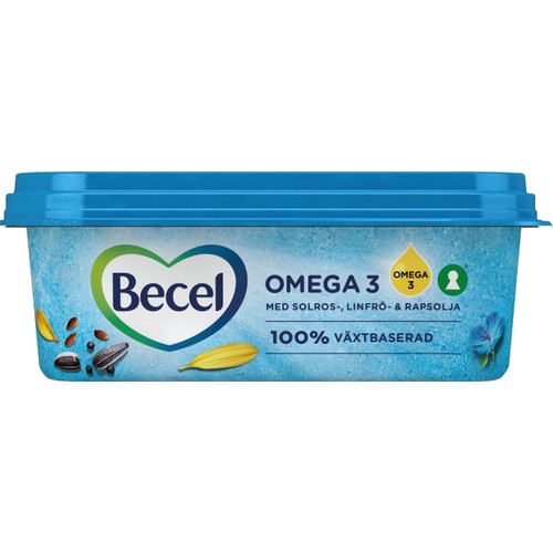 Lättmargarin Omega3 38% 400g Becel
