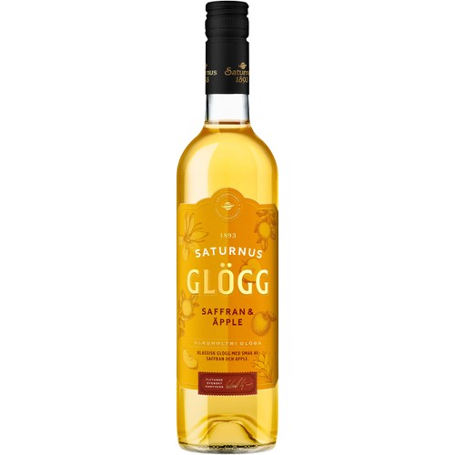 Glögg Saffran & Äpple 50cl Saturnus 1893