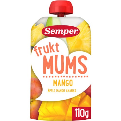 Fruktmums Mango Från 6m 110g Semper