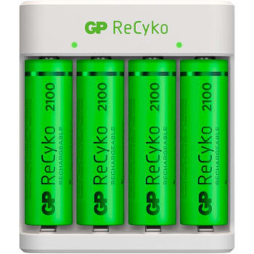 Batteriladdare GP ReCyko Standard E411 Inkl. Batterier 1st GP