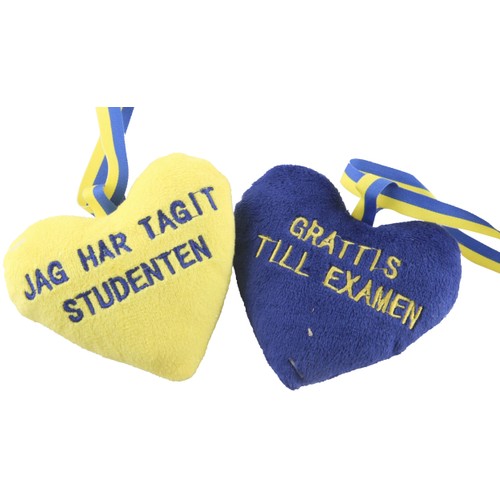 Mjukishjärta blå/gul