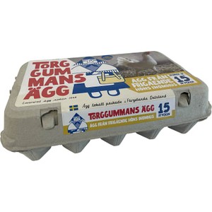 Ägg 15-pack 893g Torggummans Ägg