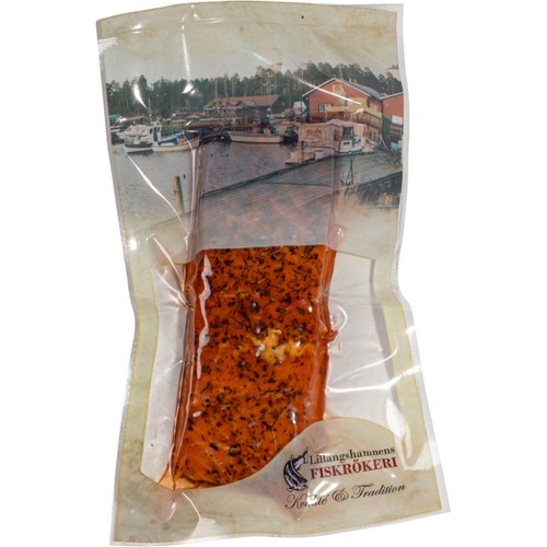 Laxfilé Varmrökt Örtmarinerad 250g Lillängshamnen