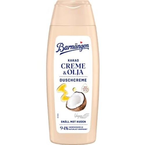 Duschkräm Kokosnötsolja Kakao 250ml Barnängen