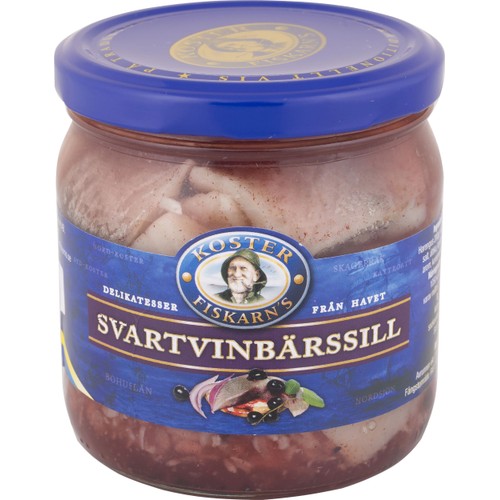 Svartvinbärssill 420g Kosterfiskarn